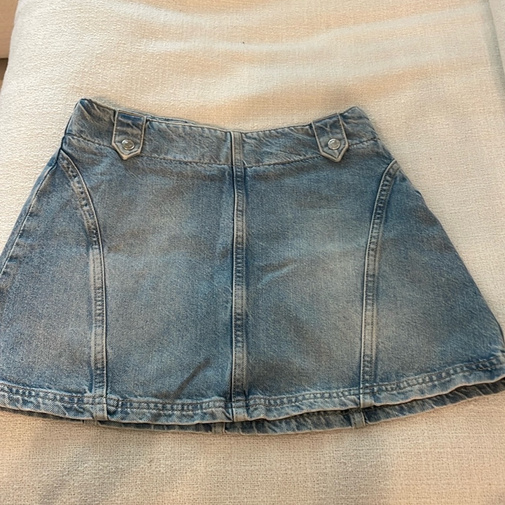 Free people Jean skirt